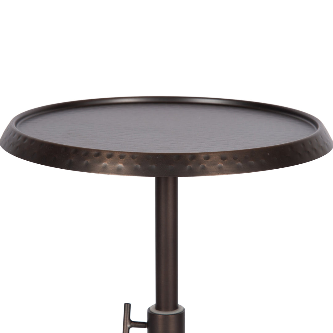 Sanzo Adjustable Metal Drink Table