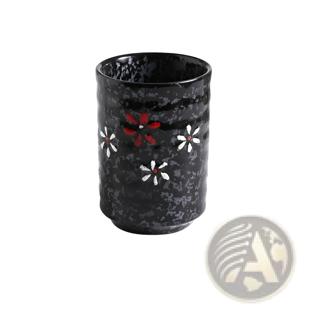 Japanese Ceramic Mug Retro Hand-painted Tea Cup 250ml