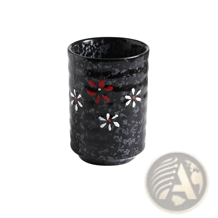 Japanese Ceramic Mug Retro Hand-painted Tea Cup 250ml