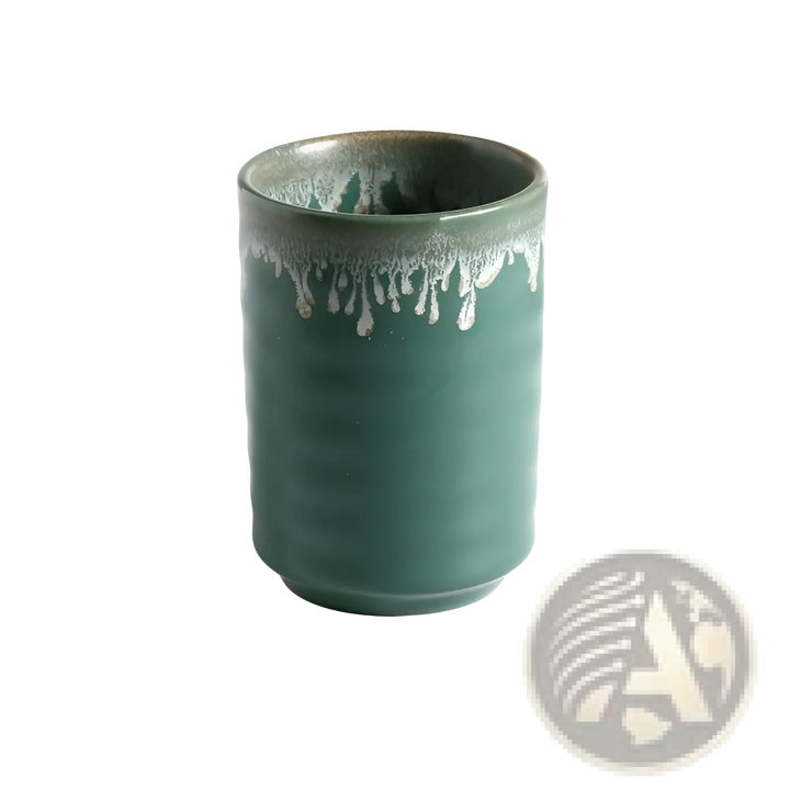 Japanese Ceramic Mug Retro Hand-painted Tea Cup 250ml