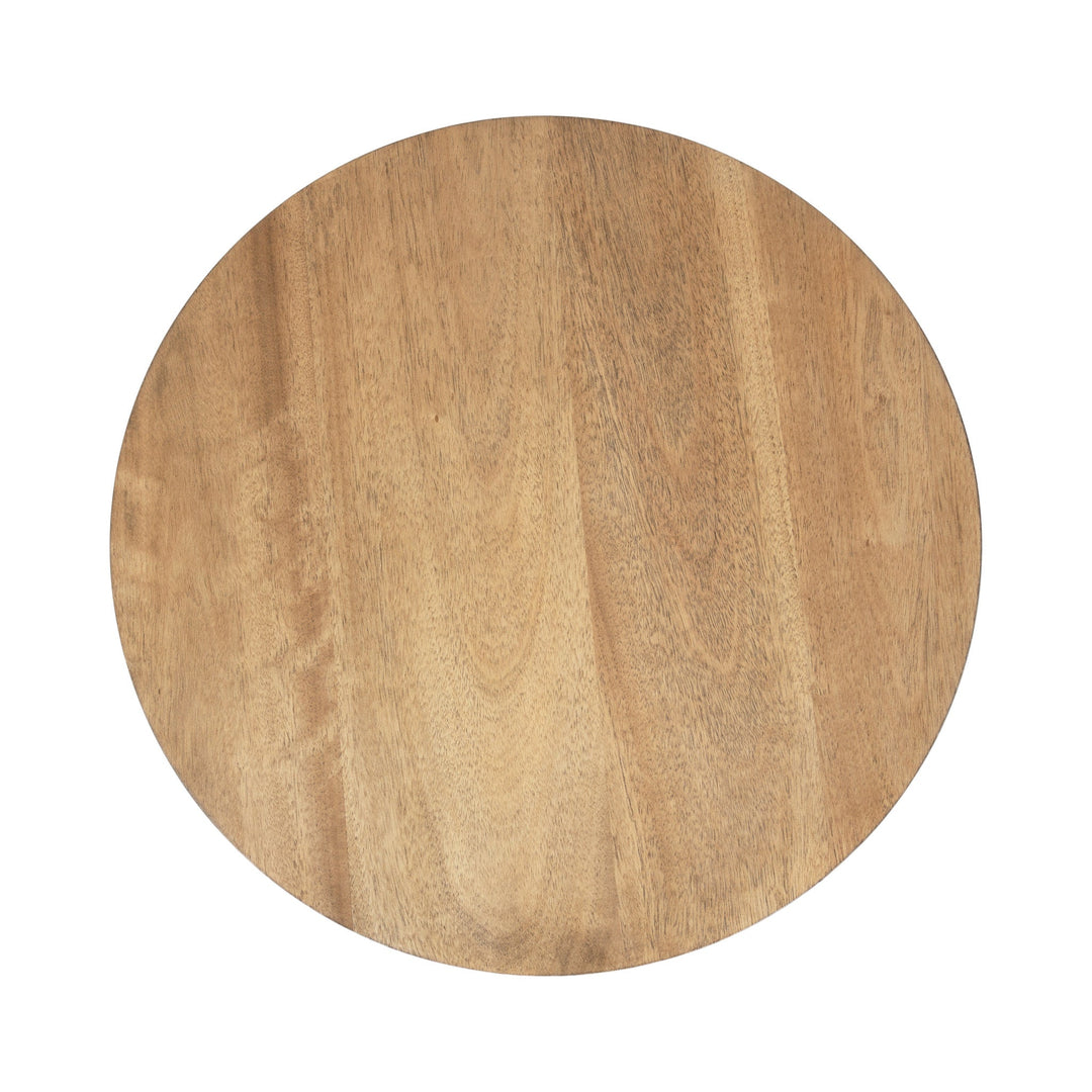 Foxford Round Wood Side Table