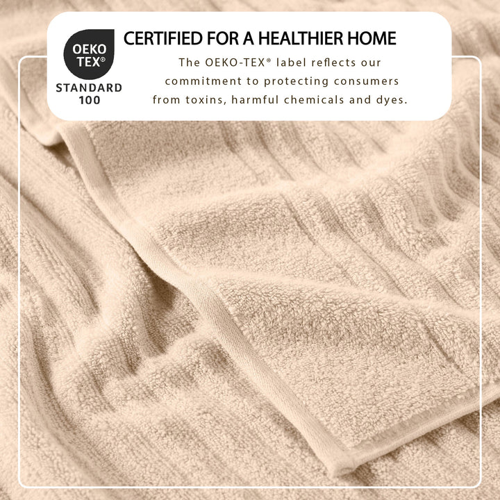 Luxury Combed Cotton Bath Towel Set - Karina Collection