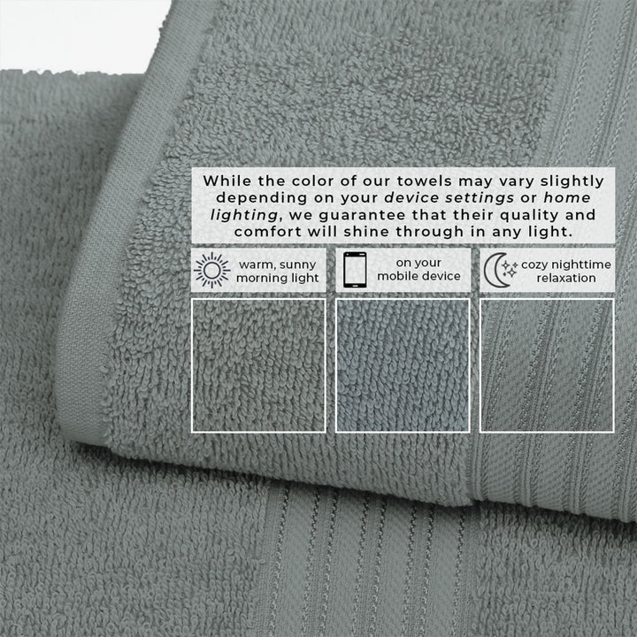 Cotton Terry Bath Towel Set - Cooper Collection