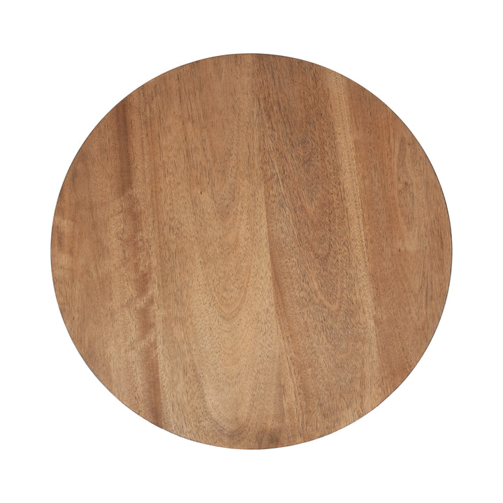 Foxford Round Wood Side Table