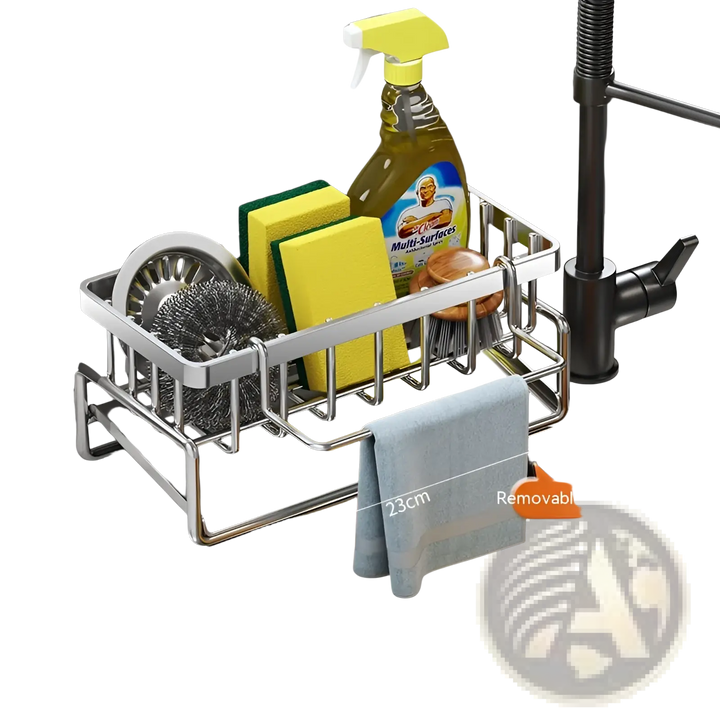 Kitchen Sink Storage Rack Stainless Steel Organizer