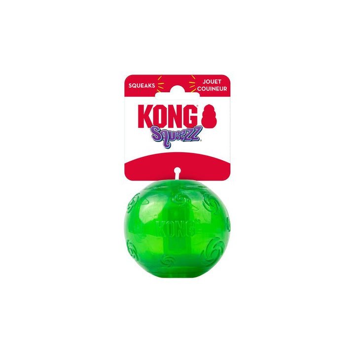 KONG Squeezz® Holiday Dog Toys – Fun Fetch & Chew Toys, Assorted Colors