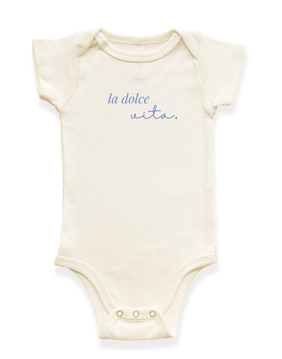 La Dolce Vita Organic Cotton Baby Bodysuit