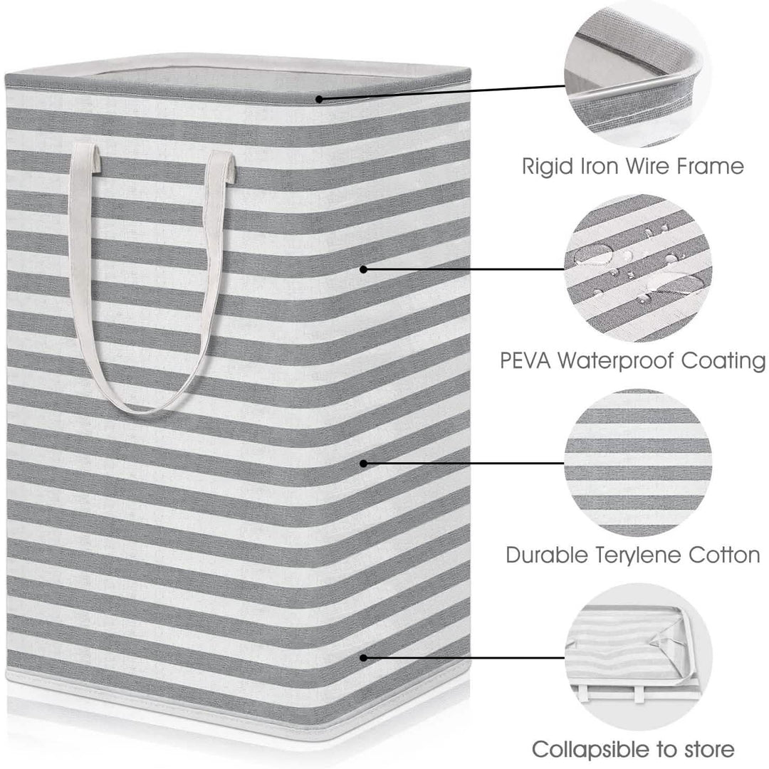 Large Foldable Laundry Basket—75L