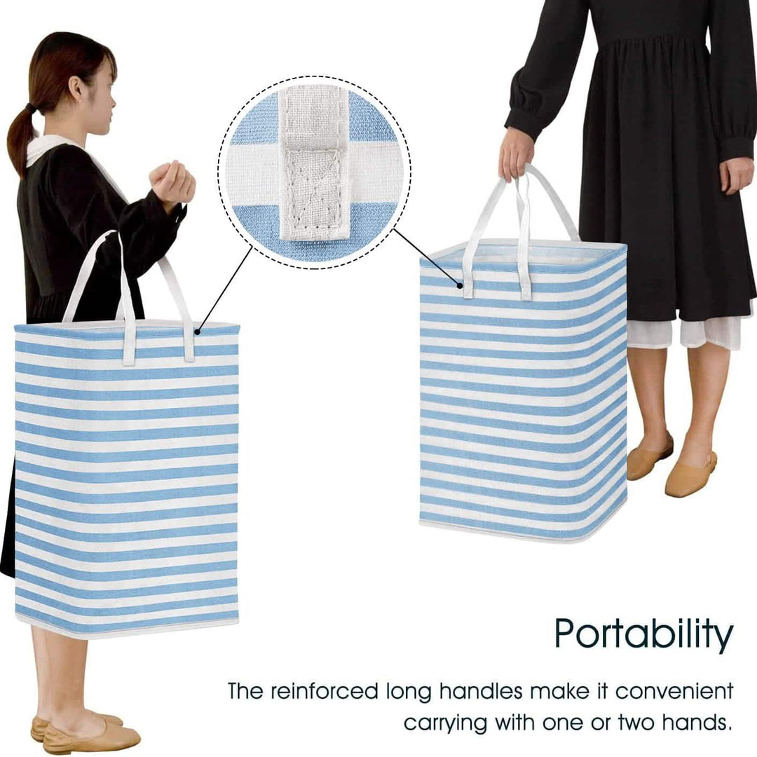 Large Foldable Laundry Basket—75L