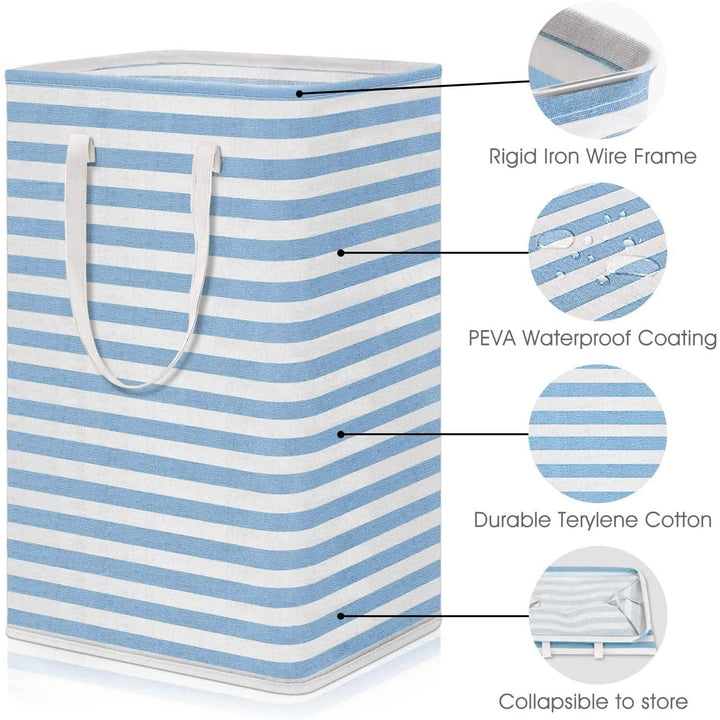 Large Foldable Laundry Basket—75L