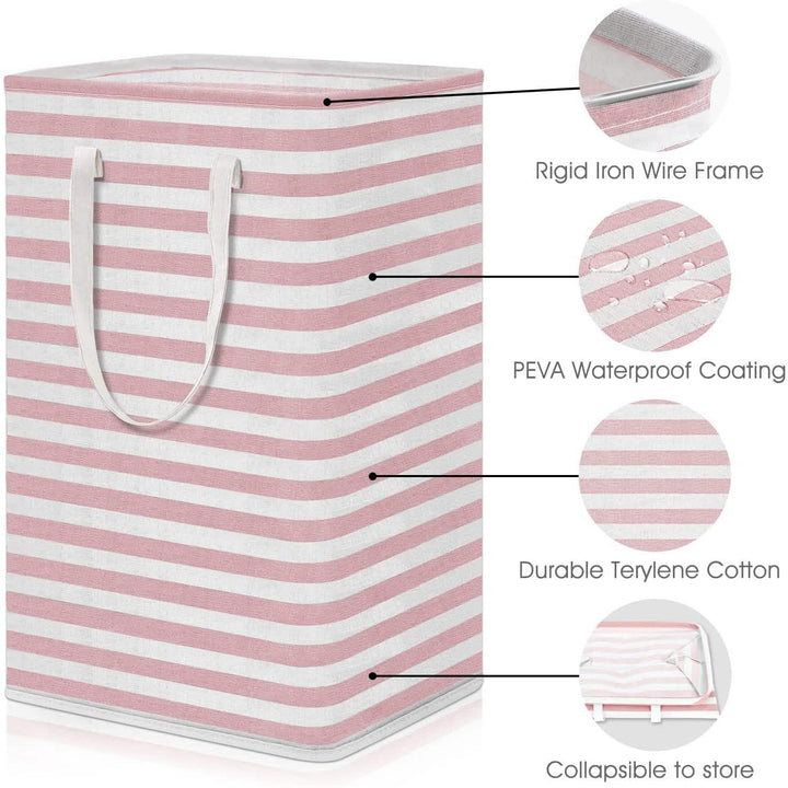 Large Foldable Laundry Basket—75L
