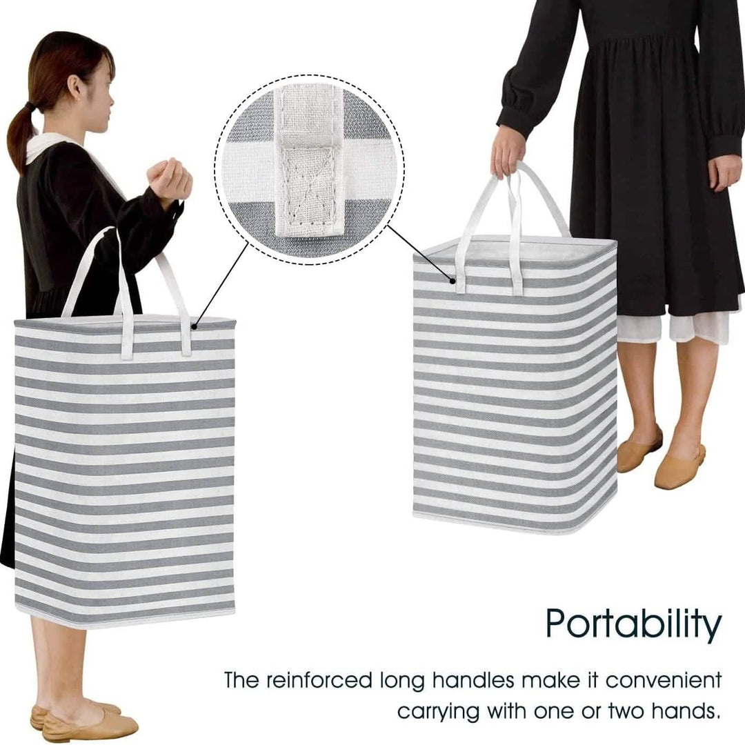 Large Foldable Laundry Basket—75L