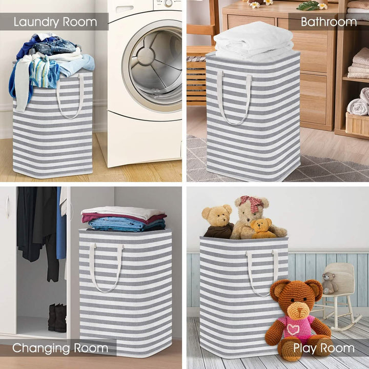 Large Foldable Laundry Basket—75L
