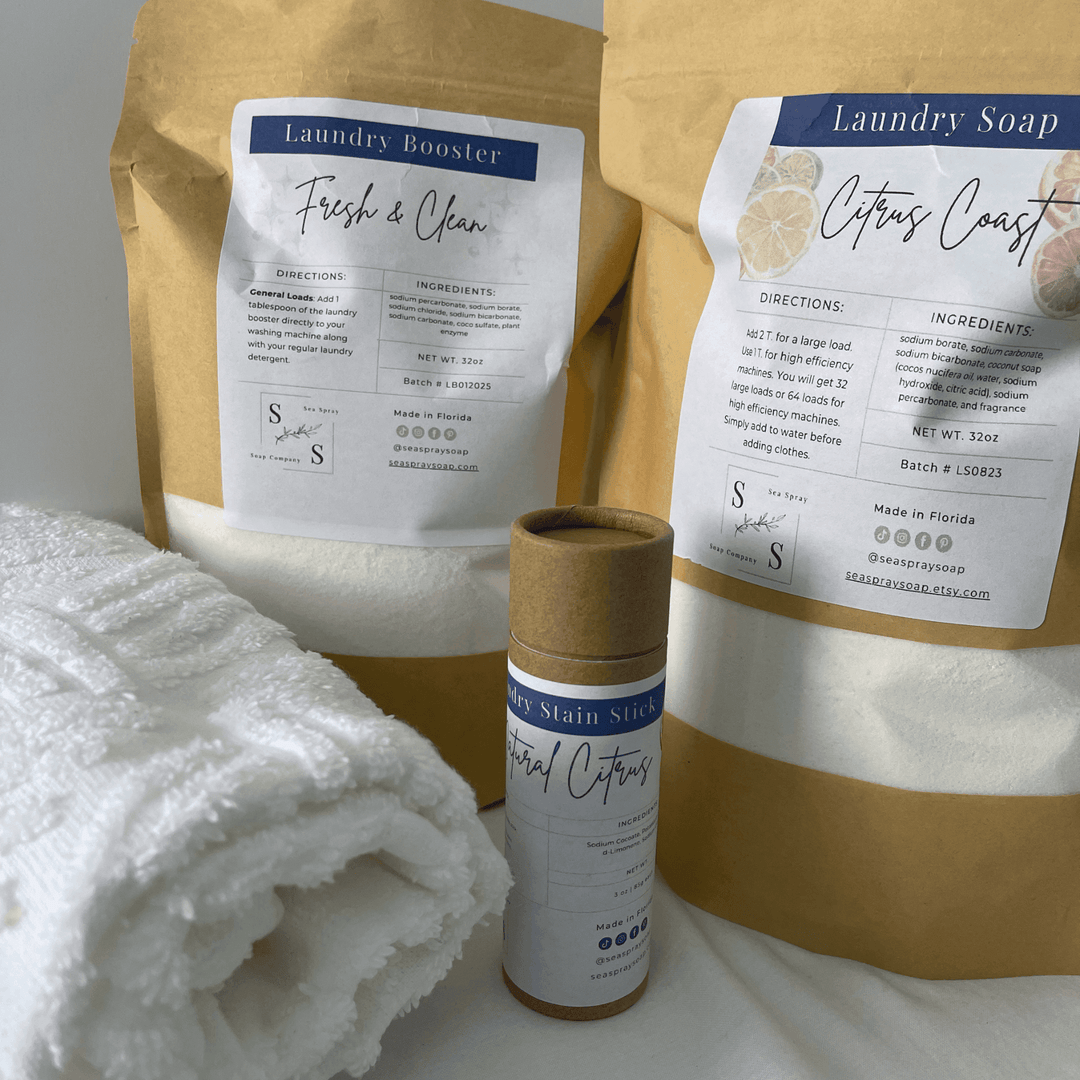 Laundry Stain Stick — Natural Cleaning, [material], Sea Spray Soap