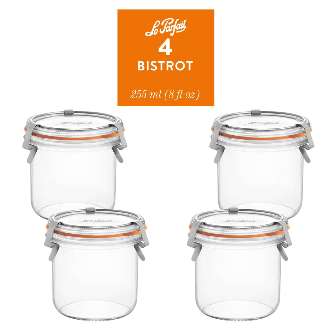 Le Parfait Bistrot Glass Jars – Elegant Clip‑Top Preservation Jars
