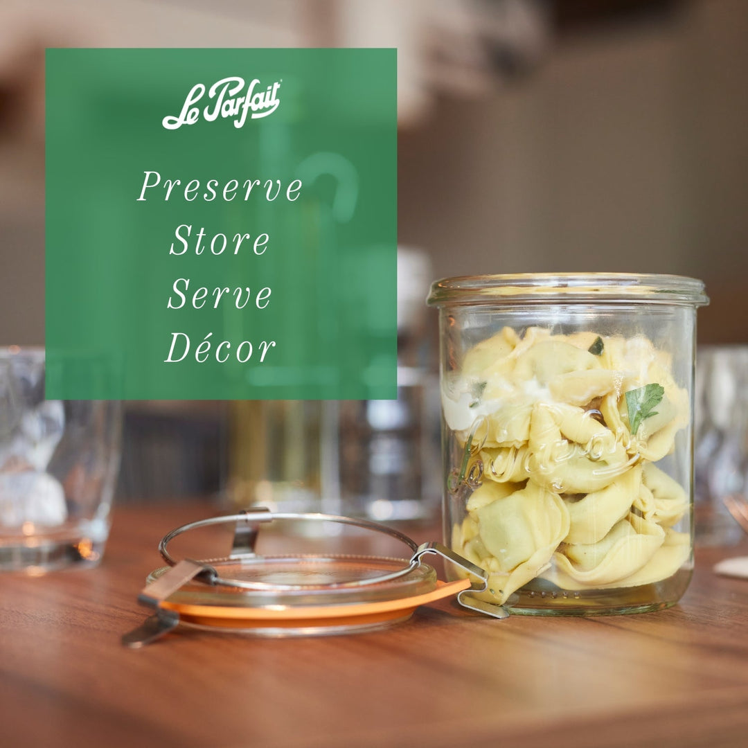 Le Parfait Bistrot Glass Jars – Elegant Clip‑Top Preservation Jars