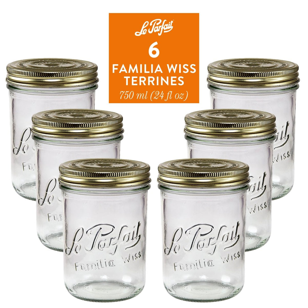 Le Parfait Familia Wiss Preserving Jars