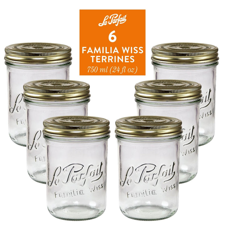 Le Parfait Familia Wiss Preserving Jars