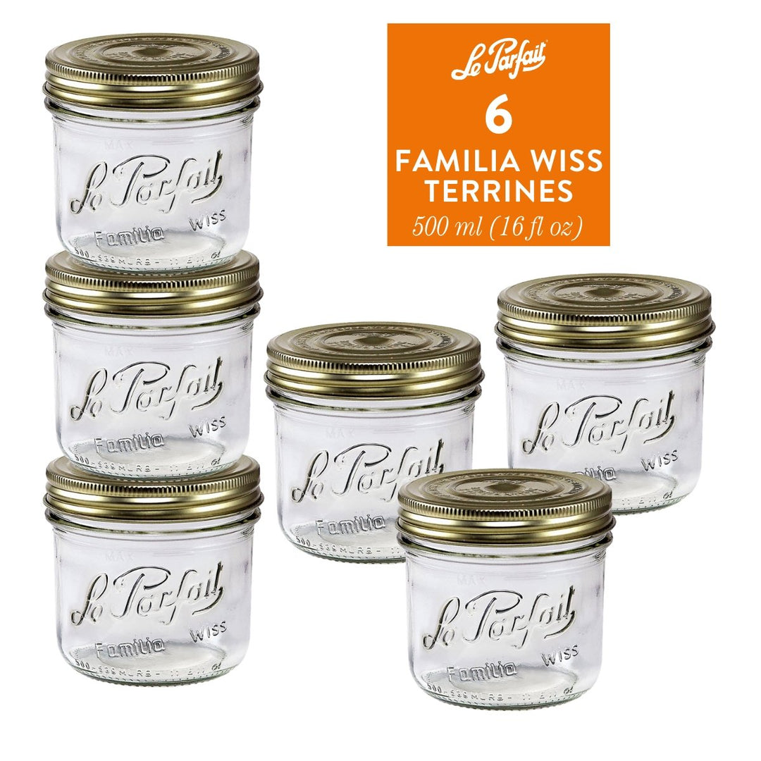 Le Parfait Familia Wiss Preserving Jars