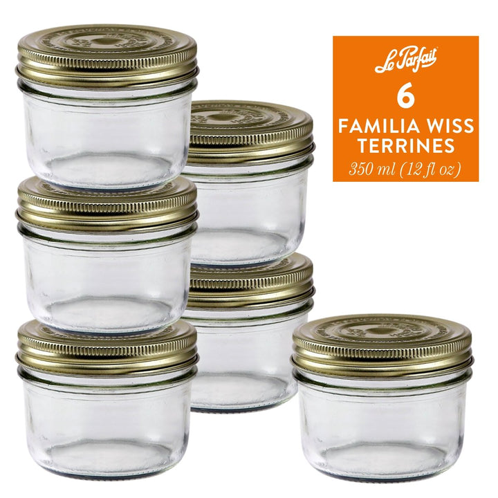 Le Parfait Familia Wiss Preserving Jars