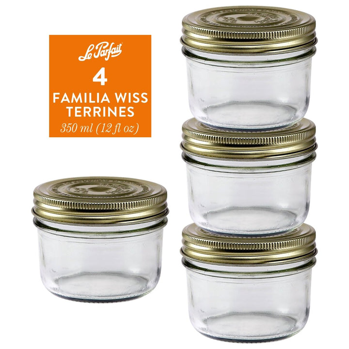 Le Parfait Familia Wiss Preserving Jars