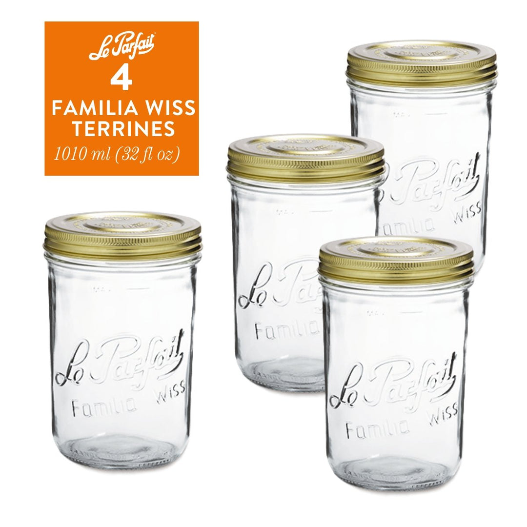 Le Parfait Familia Wiss Preserving Jars
