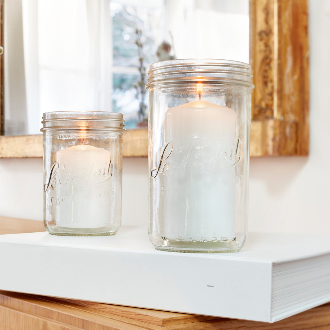 Le Parfait Familia Wiss Preserving Jars