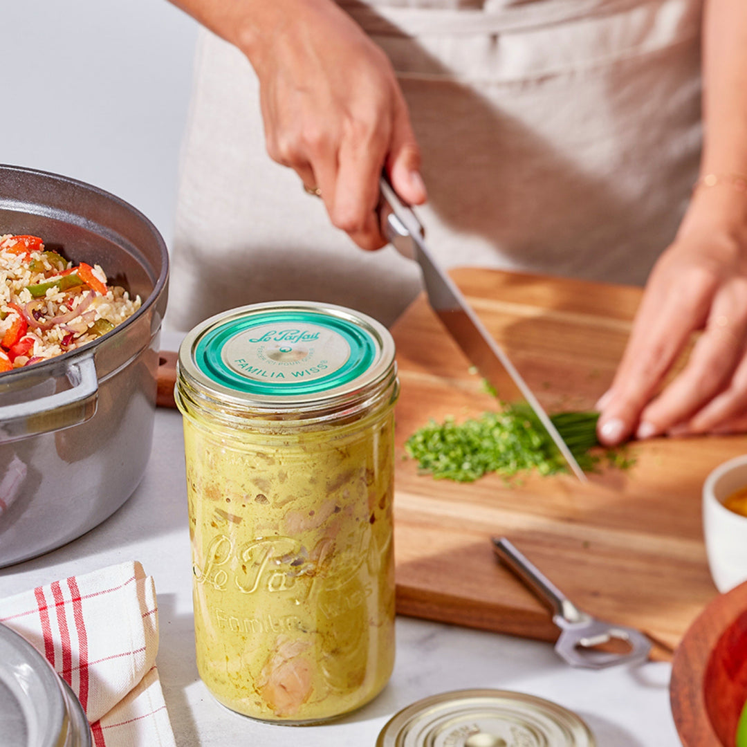 Le Parfait Familia Wiss Preserving Jars