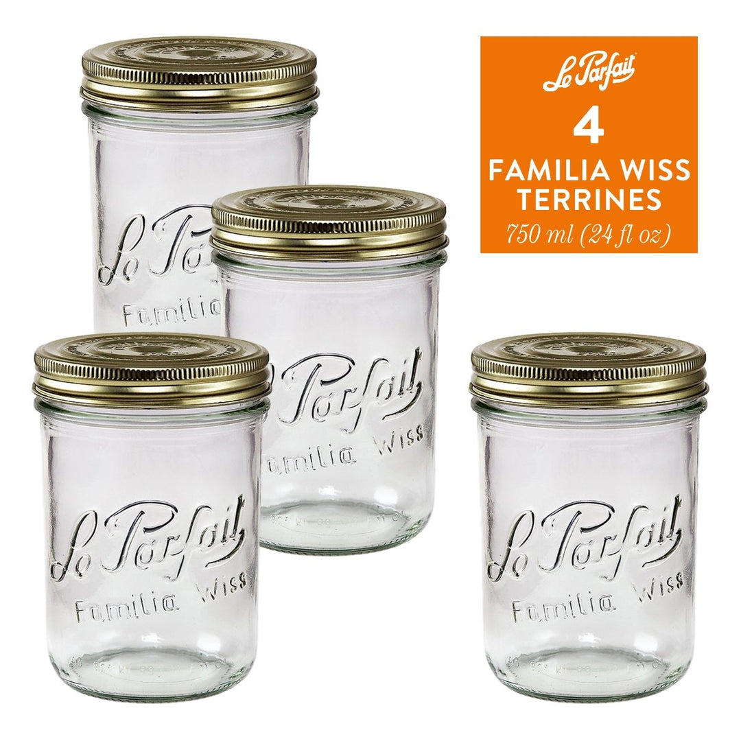 Le Parfait Familia Wiss Preserving Jars