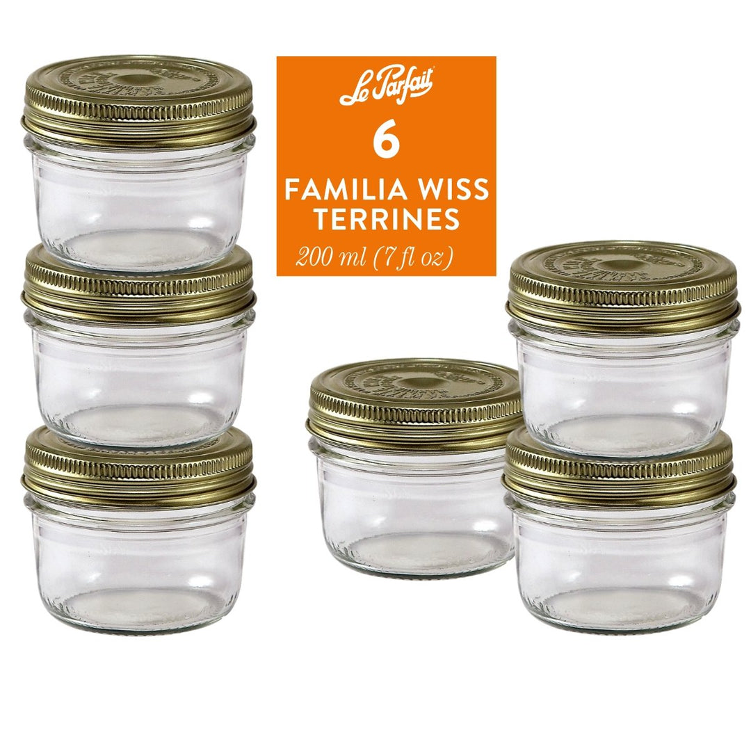 Le Parfait Familia Wiss Preserving Jars
