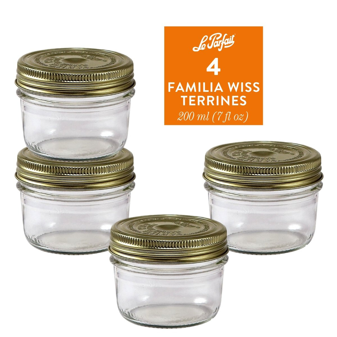 Le Parfait Familia Wiss Preserving Jars