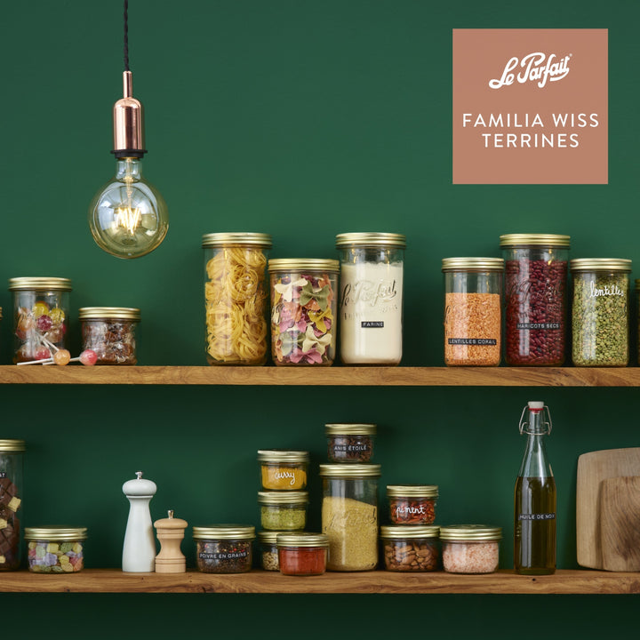 Le Parfait Familia Wiss Preserving Jars
