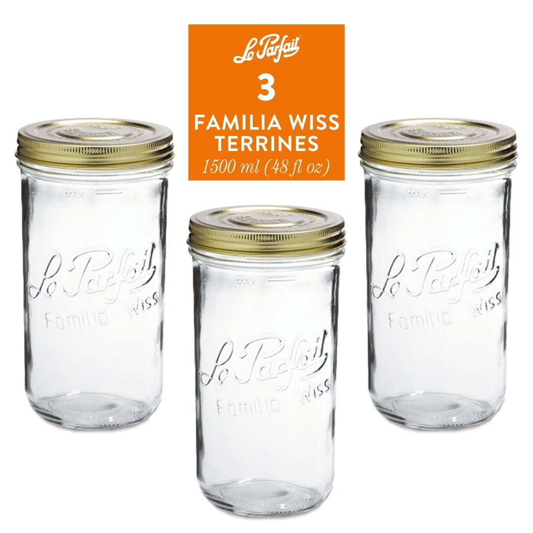 Le Parfait Familia Wiss Preserving Jars