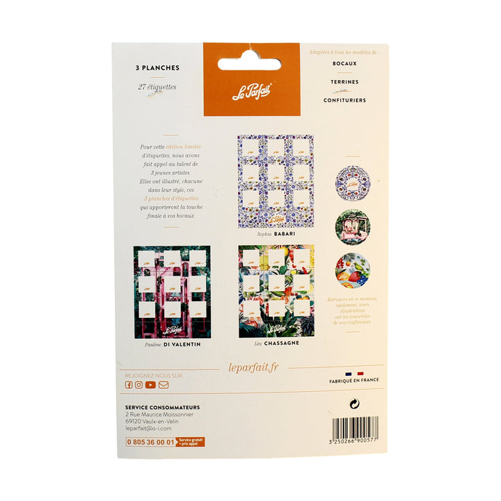 Le Parfait Adhesive Labels