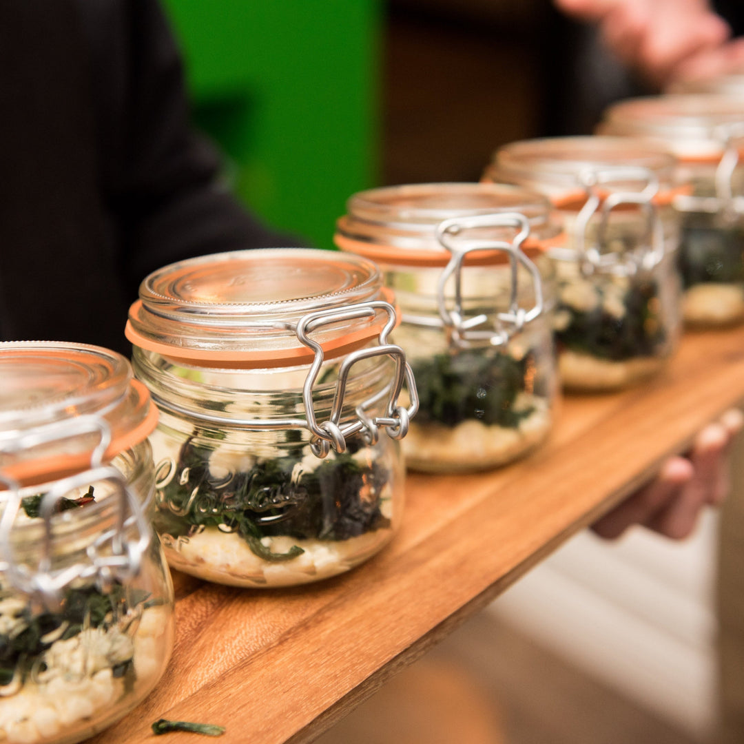 Le Parfait Super Jars with Clip‑Top Lids