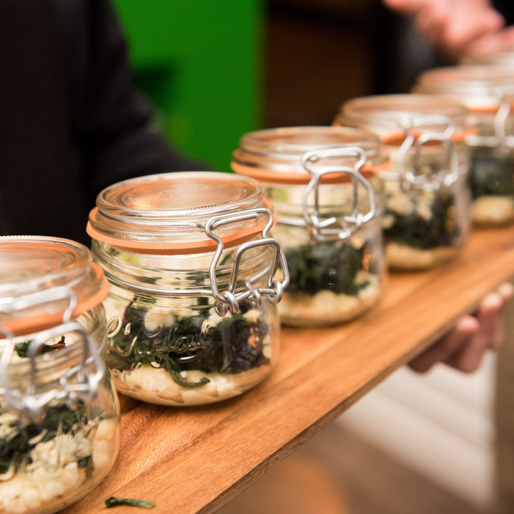 Le Parfait Super Jars with Clip‑Top Lids
