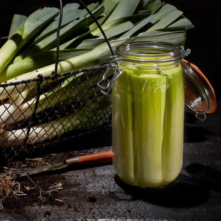 Le Parfait Super Jars with Clip‑Top Lids