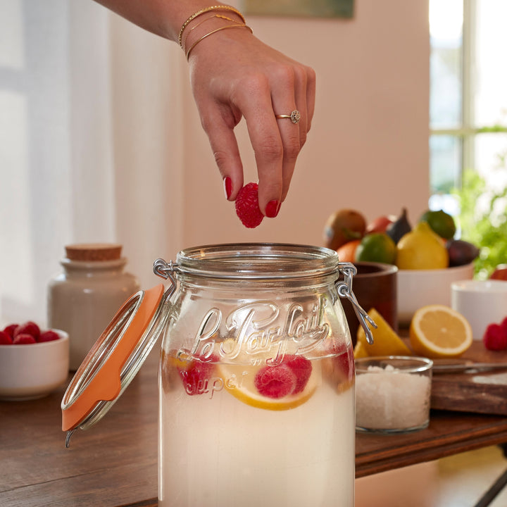 Le Parfait Super Jars with Clip‑Top Lids