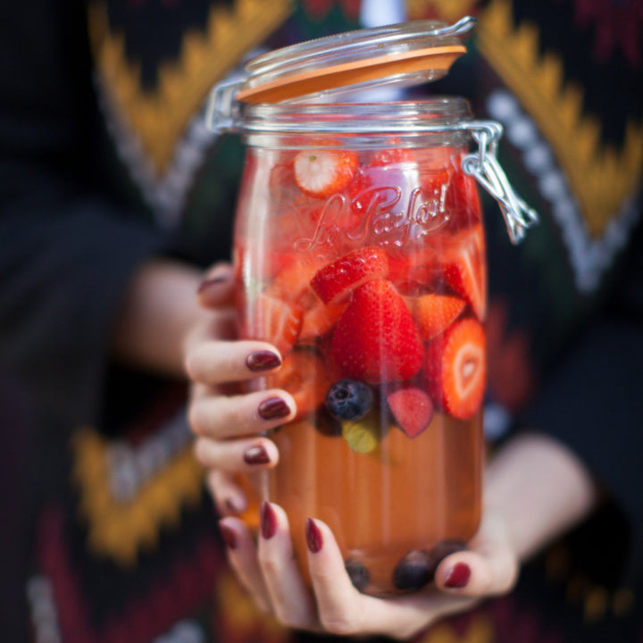 Le Parfait Super Jars with Clip‑Top Lids