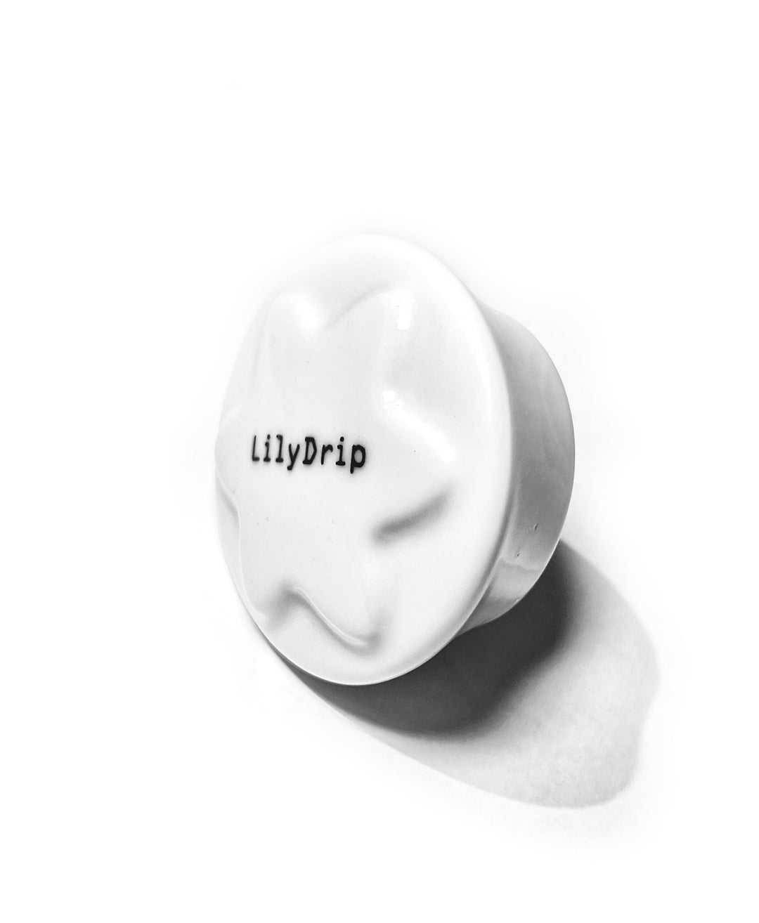 LOTOS‑C Ceramic Basket‑Filter Adapter for Chemex