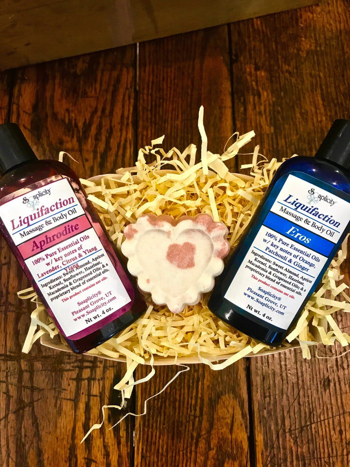 Lover's Massage Gift Set — Bundles, [material], Soaplicity