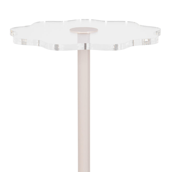 Acari Scalloped Drink Table