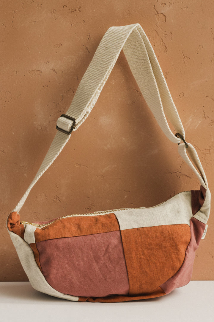 Upcycled Patchwork Crossbody Bag