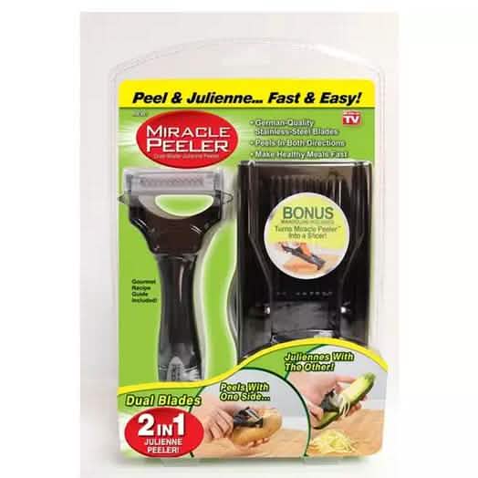 tainless Steel Miracle Peeler Deluxe