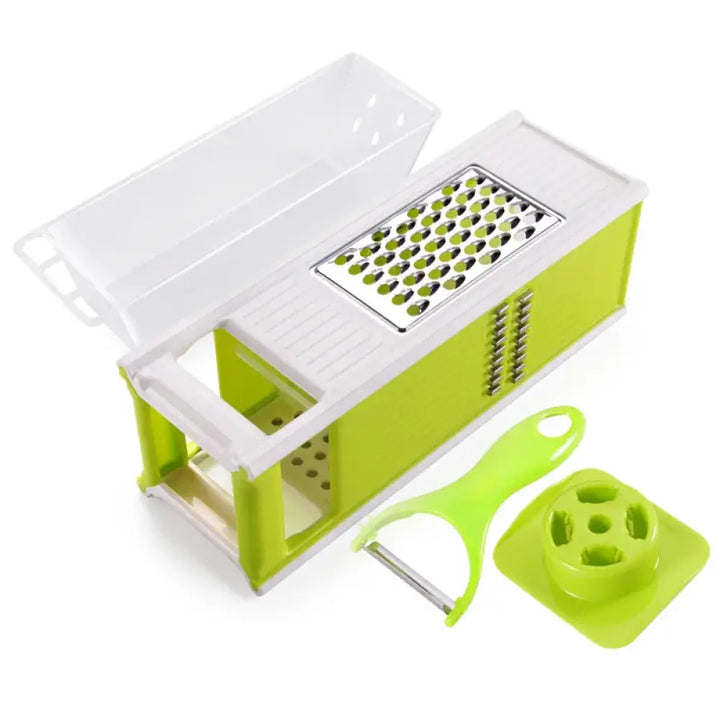 Multifunctional Vegetable Grater and Slicer Set with Blades