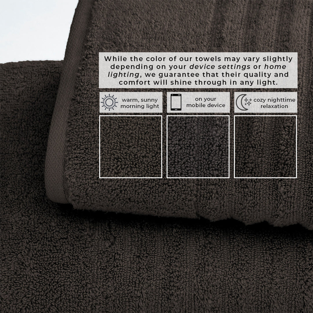 Luxury Combed Cotton Bath Towel Set - Karina Collection