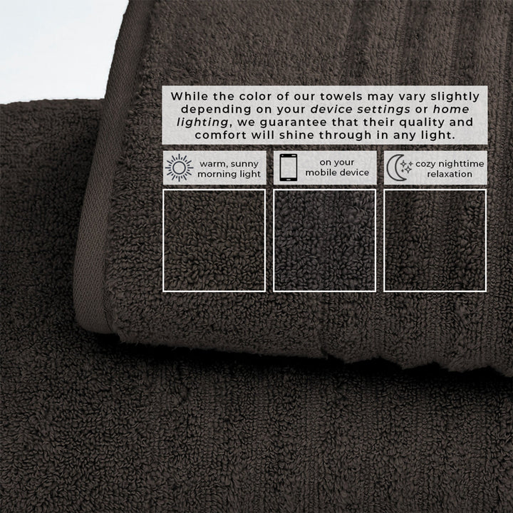 Luxury Combed Cotton Bath Towel Set - Karina Collection