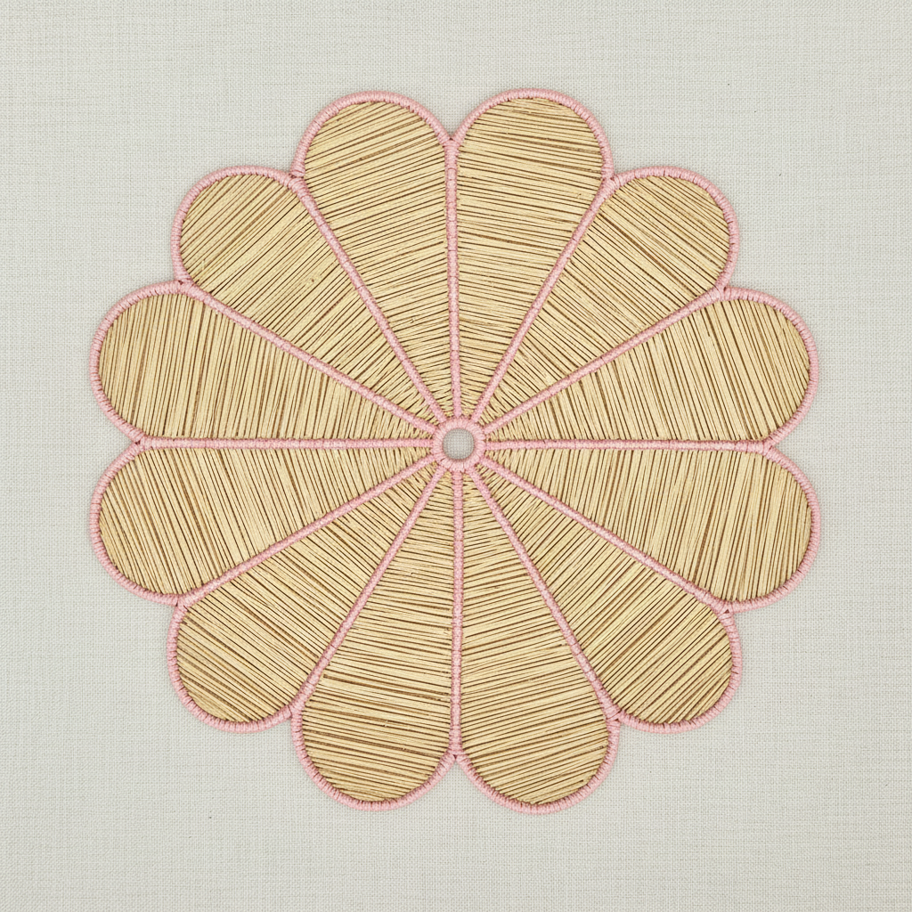 Clover Handwoven Iraca Placemat