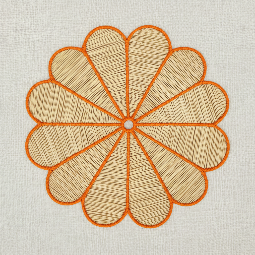Clover Handwoven Iraca Placemat