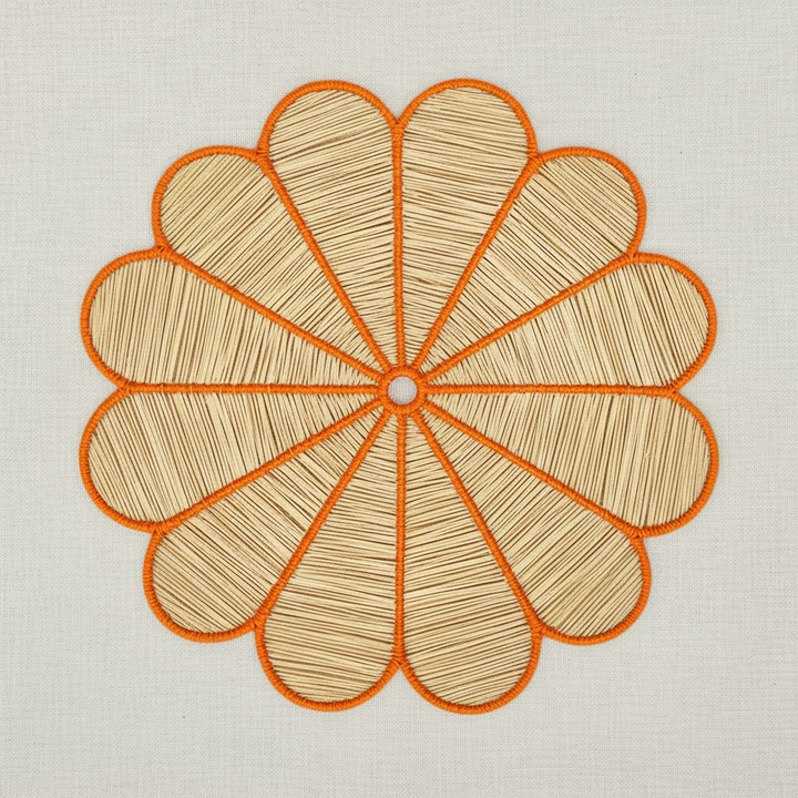 Clover Handwoven Iraca Placemat